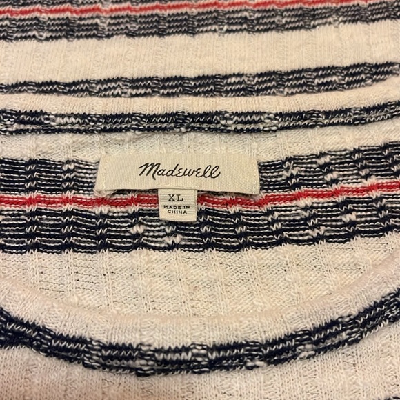 Women’s Madewell Ribbed Knit Mini  Dress Size XL - Picture 12 of 16